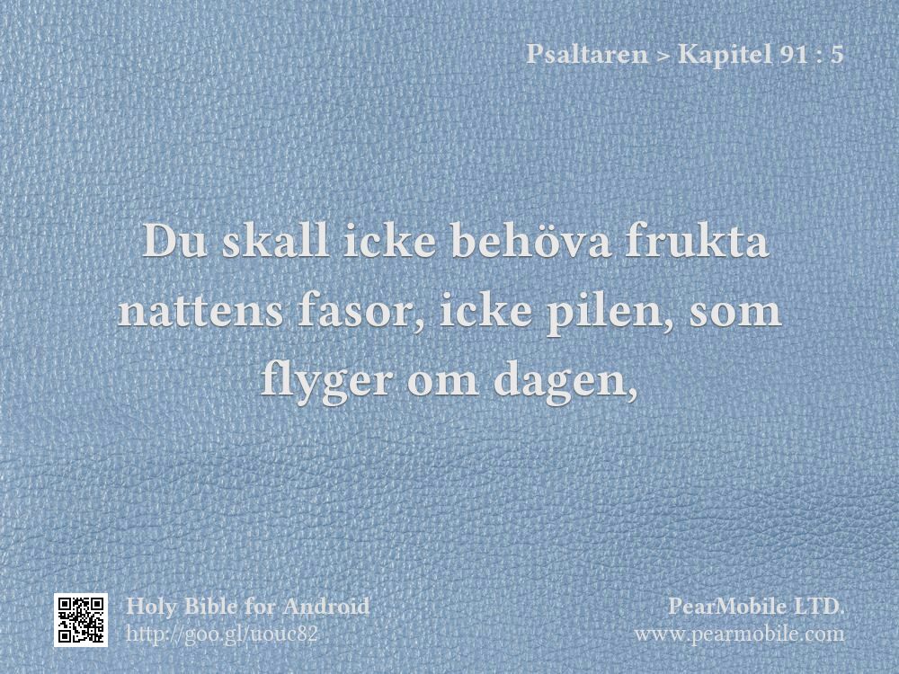 Psaltaren, Kapitel 91:5